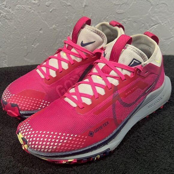 🔥 NIKE Pegasus Trail 4 GORE-TEX Running Shoes Women Size 9 - EXCELLENT Conditio - Picture 4 of 15